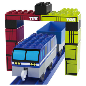 タカラトミー トミカ・プラレールブロック 貨物列車セット ﾄﾐﾌﾟﾗﾌﾞﾛﾂｸｶﾓﾂﾚﾂｼﾔｾﾂﾄ-イメージ13