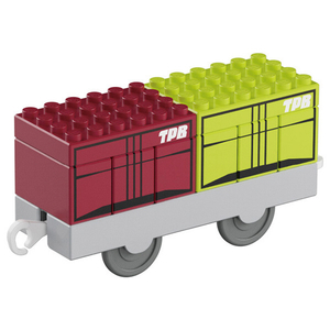 タカラトミー トミカ・プラレールブロック 貨物列車セット ﾄﾐﾌﾟﾗﾌﾞﾛﾂｸｶﾓﾂﾚﾂｼﾔｾﾂﾄ-イメージ6