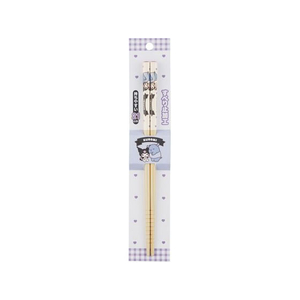 スケーター 竹安全箸 21cm クロミ お友だち FC028PY-ANT4-イメージ3