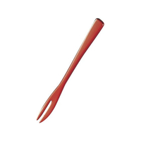 ヤマコー 木製 本漆 フォーク 朱 全長130(08346) FC731LF-2314910