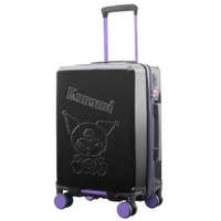 K.K物産 KK963Sｸﾛﾐ SANRIO スーツケース S クロミ ブラック|エディオン