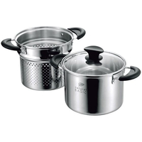 ヒロショウ ナチュラルベーシック ステン パスタポット 20cm FCD1050-NB-30