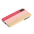 Man & Wood iPhone XS/X用天然木ケース Pink pie ホワイトフレーム I10485I8-イメージ2