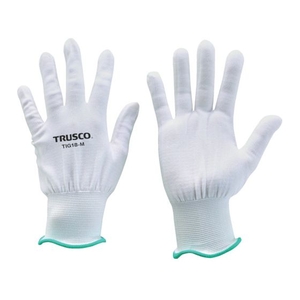 トラスコ中山 TRUSCO/超薄手 ノンコートインナー手袋 18ゲージ M TIG18-M FCD731C-2566730-イメージ1