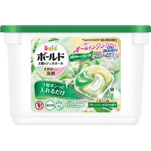Ｐ＆Ｇ ボールド ジェルボール4D グリーンティー&ネロリ 本体 13個 FCK093C-イメージ1