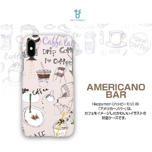 Happymori iPhone XS Max用ケース Americano Bar HM14485I65-イメージ2