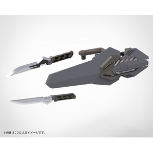 コトブキヤ 【再販】MW55J ウェポンユニット55 コンポジットプレートユニット01 グレーVer． MW55JｺﾝﾎﾟｼﾞﾂﾄPU01GY-イメージ2