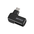 BUFFALO Type-C接続 USB3．2 microSD専用カードリーダ ブラック BSCRM100U3CBK