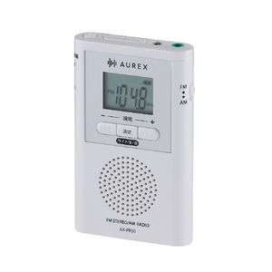 東芝 ポケットラジオ AUREX AX-PR30(W)-イメージ2
