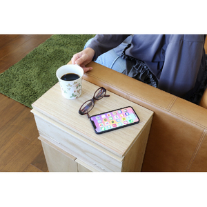 オスマック スマホを観ながらお化粧ワゴン ナチュラル CST-352058N-イメージ19