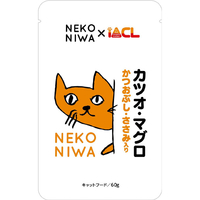 イトウ&カンパニー 猫庭 カツオ・マグロ かつおぶし・ささみ入り 60g NEKONIWAｶﾂｵﾏｸﾞﾛｻｻﾐ60G