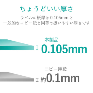 エレコム ビジネス用マット紙(A4、薄手、片面250枚) EJK-MHA4250-イメージ5