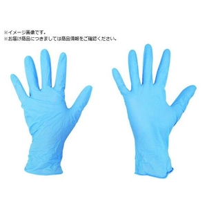 東京パック MJニトリルグローブ ブルーPF LL 100枚入 MJNLL FCA956H-4224132-イメージ1