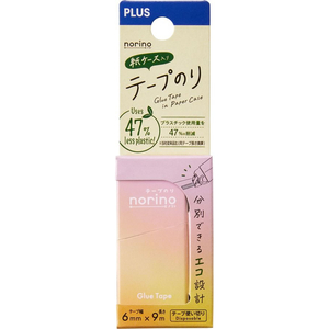 プラス ノリノ 紙ケース入りテープのり ピンク FC949PX-54490/TG-2011-イメージ6