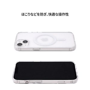 AKAN iPhone 14用MagSafe対応クリアケース 恋のものがたり AK23485I14-イメージ9