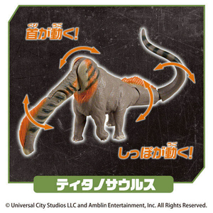 タカラトミー アニア ジュラシック・ワールド 陸のティタノサウルス DXセット ｱﾆｱJWﾘｸﾉﾃｲﾀﾉｻｳﾙｽDXｾﾂﾄ-イメージ4