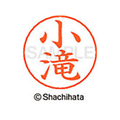 シヤチハタ ネームペン用ネーム シルバー 既製 小滝 FC46825-X-GPS-1054