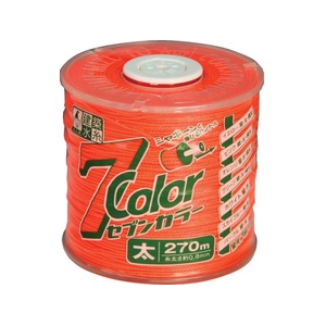 たくみ 7COLOR 太 オレンジ 270M 蛍光オレンジ270約0.8ナイロン FC181JN-7515341-イメージ1