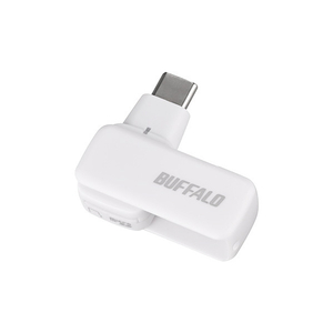 BUFFALO Type-C接続 USB3．2 microSD専用カードリーダ ホワイト BSCRM100U3CWH-イメージ1