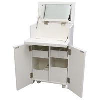 オスマック スマホを観ながらお化粧ワゴン ホワイト CST-352058W