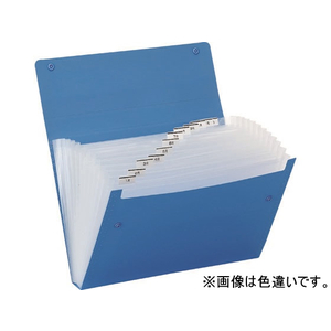 キングジム ドキュメントファイル(エコノミータイプ) A4 13ポケット 黒 F898853-2274ｸﾛ-イメージ2