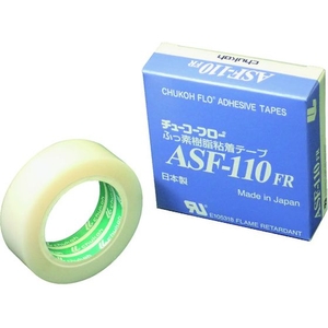 中興化成工業 チューコーフロー/テフロンPTFE製粘着テープ 0.23t×19w×5m 乳白色1950.23 FC299GS-2072493-イメージ1