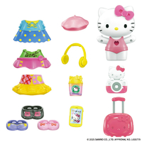 バンダイ Hello Kitty パチパチきせかえドール トラベルver． ｷﾃｲｷｾｶｴﾄﾞ-ﾙﾄﾗﾍﾞﾙ