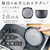象印 IH炊飯ジャー 1升炊き e angle select 極め炊き ブラック NV-KP18E6-BA-イメージ6