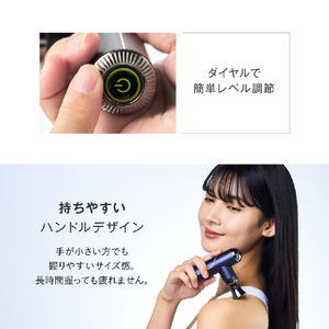 WAVEWAVE FASCIAL RELEASE GUN LITTLE ブラック WAVE2301GL-BK-イメージ12