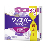 Ｐ＆Ｇ ウィスパ- うすさら安心 長時間安心用 170cc 30枚 FCC6013