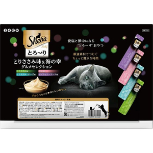 マースジャパン シーバ とろーりメルティ とりささみ味&海の幸グルメセレクション 12g×60本 FCD263R-イメージ2