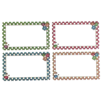 ユニファイン RetRollセパレートラベル 長方形 レクタングル4カラー PF-5030