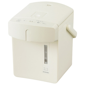 アイリスオーヤマ ジャーポット 2．2L マイコン式 アイボリー IAHD-222-C-イメージ1