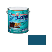 アサヒペン 水性シリコンアクリルトタン用 3L オーシャンブルー FC248PP