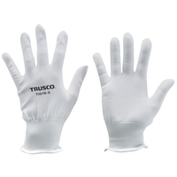 トラスコ中山 TRUSCO/超薄手 ノンコートインナー手袋 18ゲージ S TIG18-S FCD732C-2566731
