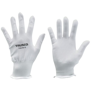 トラスコ中山 TRUSCO/超薄手 ノンコートインナー手袋 18ゲージ S TIG18-S FCD732C-2566731-イメージ1
