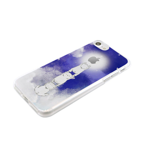 Dparks iPhone 8/7用ソフトクリアケース 3匹のこぐま DS9486I7-イメージ2