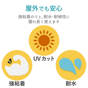 エレコム ラミネートシール/防水・UVカット/ハガキ EDT-STHUVF5-イメージ4