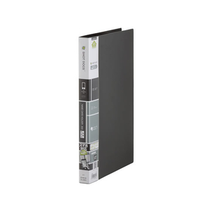 キングジム ショットドックス 名刺ホルダー差替A4 背幅25黒 F890078-36SDｸﾛ-イメージ1