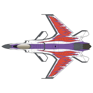 ハセガワ 1/71 エースコンバット 震電 II “エースコンバット30周年記念塗装機” SP687ACｼﾝﾃﾞﾝ230THｷﾈﾝﾄｿｳ-イメージ6