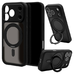 ラスタバナナ iPhone18 Pro/17Pro用 ZEROSAFE 極 CIRCLE フロストブラック 9603IP6BZSFBK-イメージ1