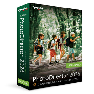 サイバーリンク PhotoDirector 2026 Standard 通常版 PHOTODIRECTOR26STDﾂｳW-イメージ1