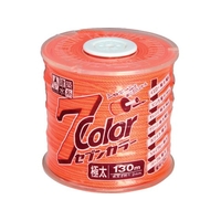 たくみ 7COLOR 極太 オレンジ 130M 蛍光オレンジ130約1.2ナイロン FC182JN-7515359