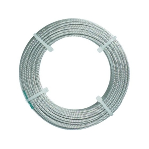 トラスコ中山 TRUSCO ステンレスワイヤロープ ナイロン被覆 2.0(2.5)mm×50 2.0(2.5)50502.5 FC626EK-4890922-イメージ1