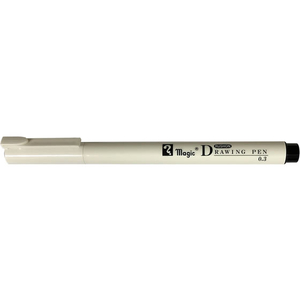 寺西化学工業 ラッションドローイングペン 0.3 黒 F185431-MRD-03-T1-イメージ1