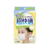 ユニ・チャーム 超快適マスク 低学年専用タイプ 18枚 FCU2281
