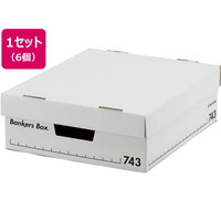フェローズ バンカーズボックス 743Sボックス 6枚入 F380793-1007801