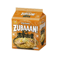 東洋水産 マルちゃんZUBAAAN! 旨コク濃厚味噌 3食パック FCU2247