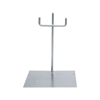 日本メタルワークス IKD 18-8抗菌トングレスト 山型 120mm 山型 120mm FCL4306-064001002