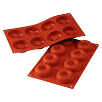 Silikomart シリコマート/シリコンフレックス ミディアムサバラン(8ヶ取)SF011 FC343LA-0558170